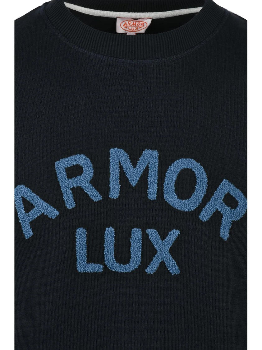 Armon Lux Multicolor Ribbed Cotton Sweatshirt