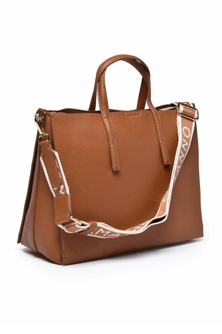 Ermanno Firenze Tote Tiara - Brown