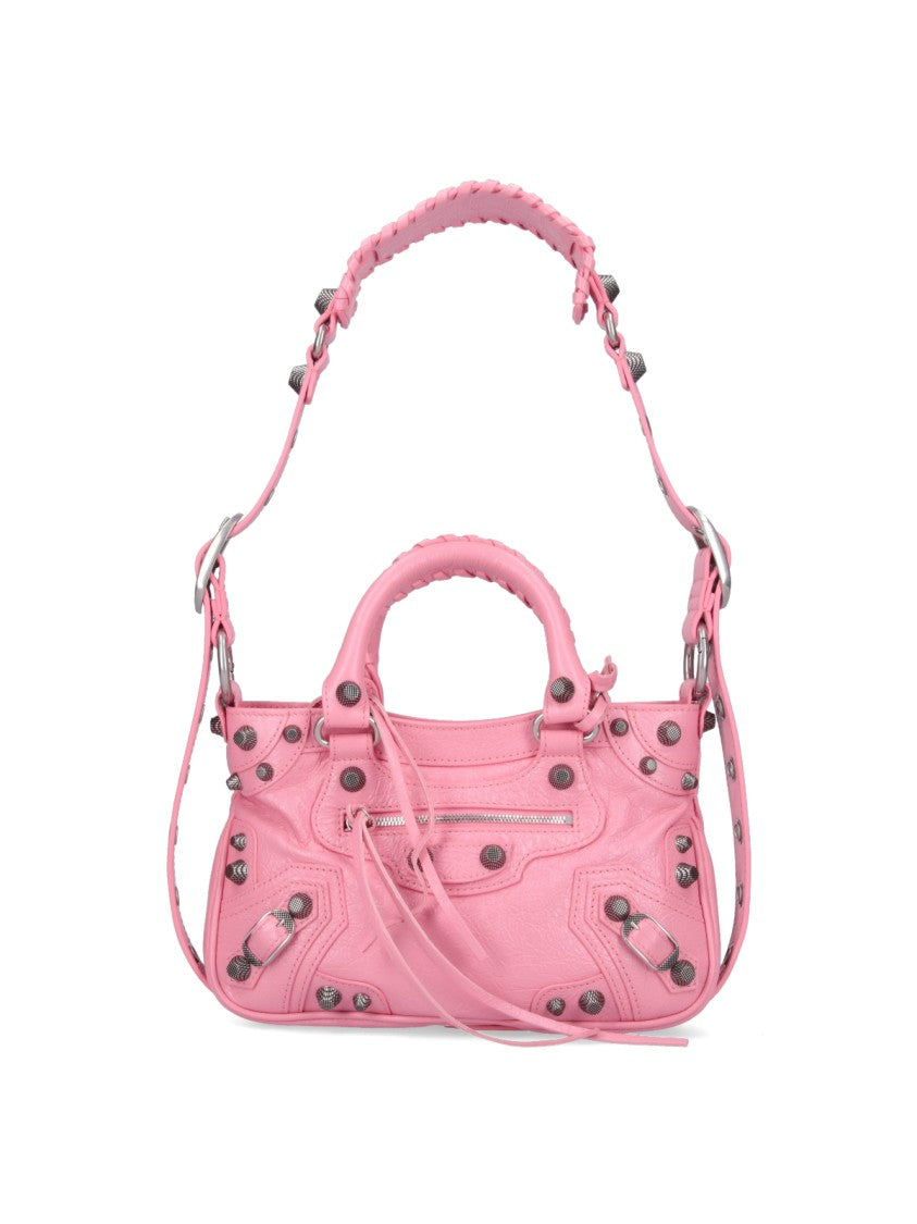 Balenciaga Small 'Neo Cagole' Shoulder Bag – Pink