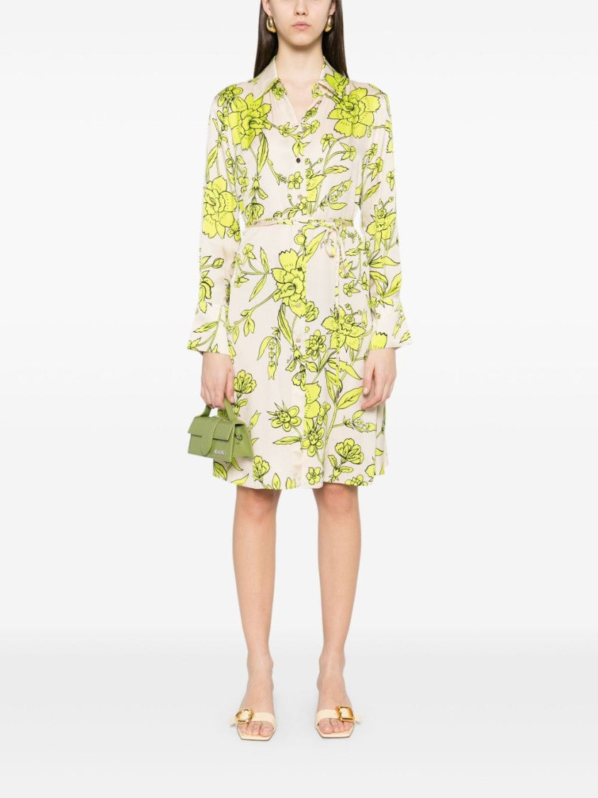 Liu Jo Floral Wrap Dress With Adjustable Waist