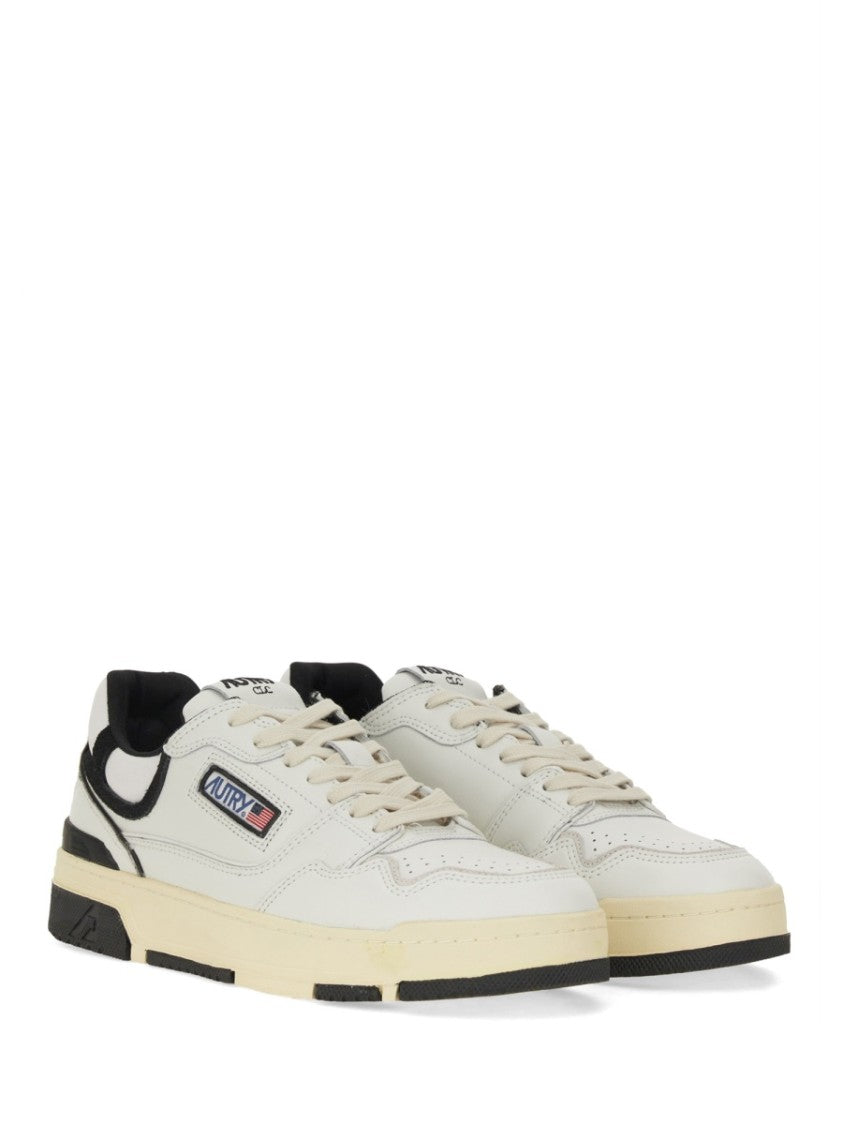 Autry Low-Top Sneakers With Smooth Leather Upper And Perforated Toe Box