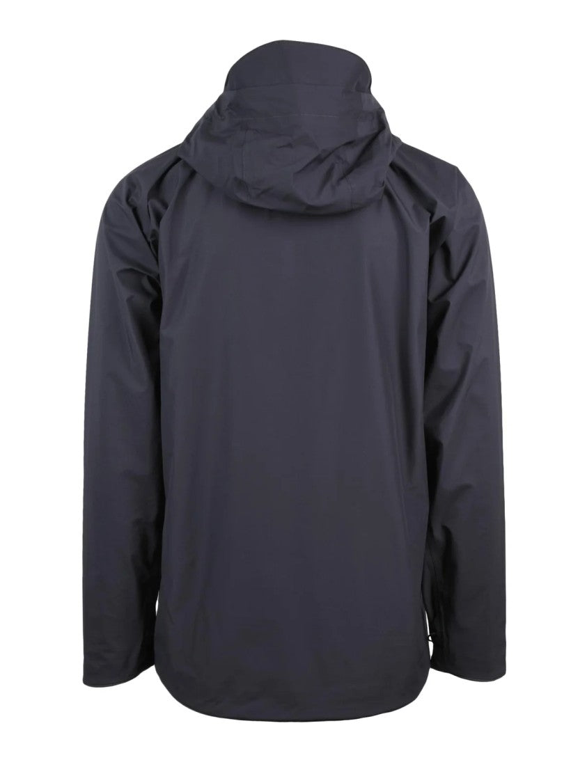 Klattermusen Black Water-Resistant Polyamide Windbreaker Jacket