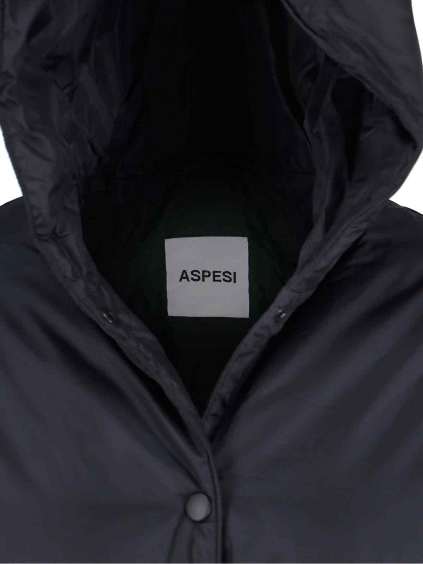 Aspesi Black Beth Fabric Jacket