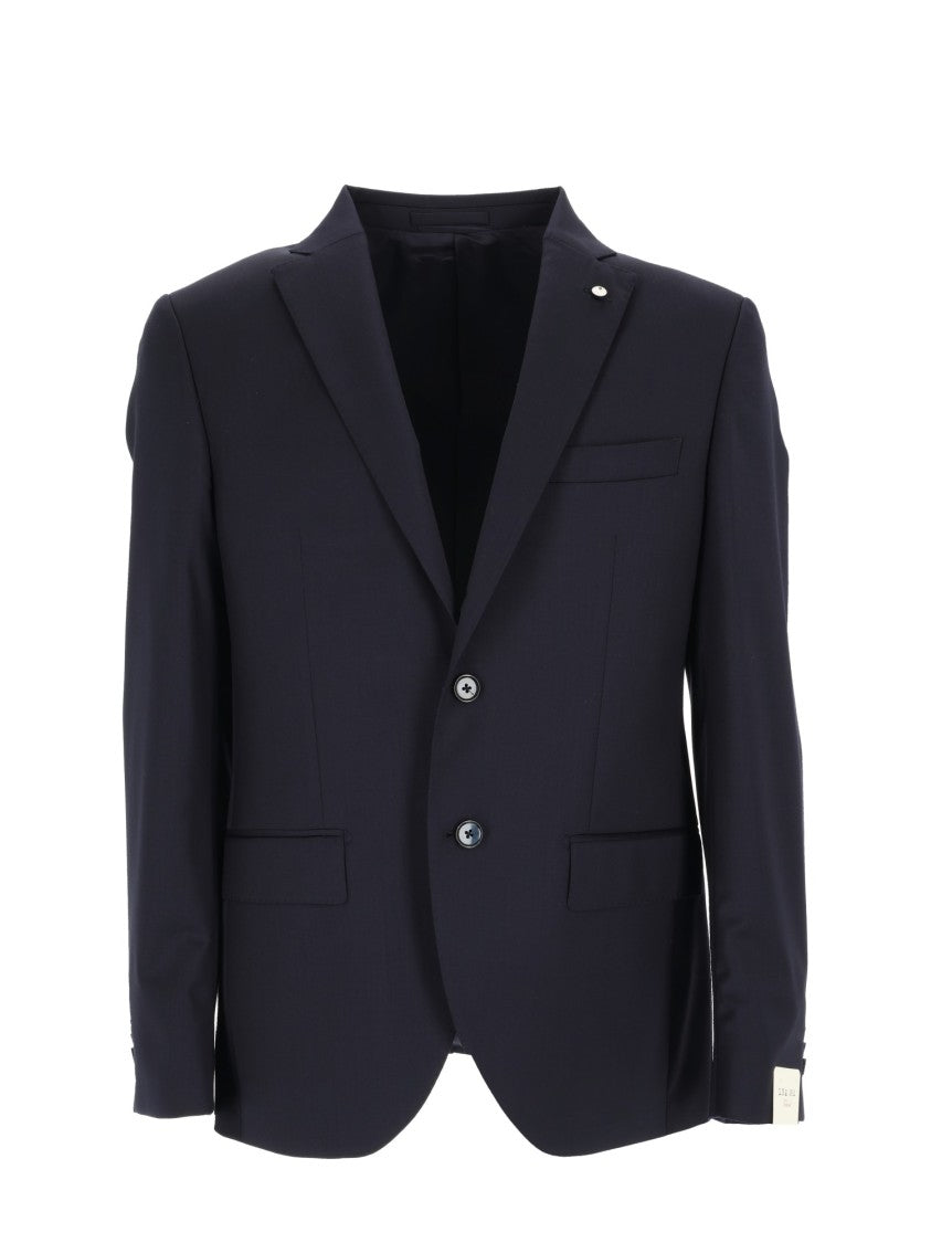 L.B.M. 1911 Tailored Two Button Notch Blazer