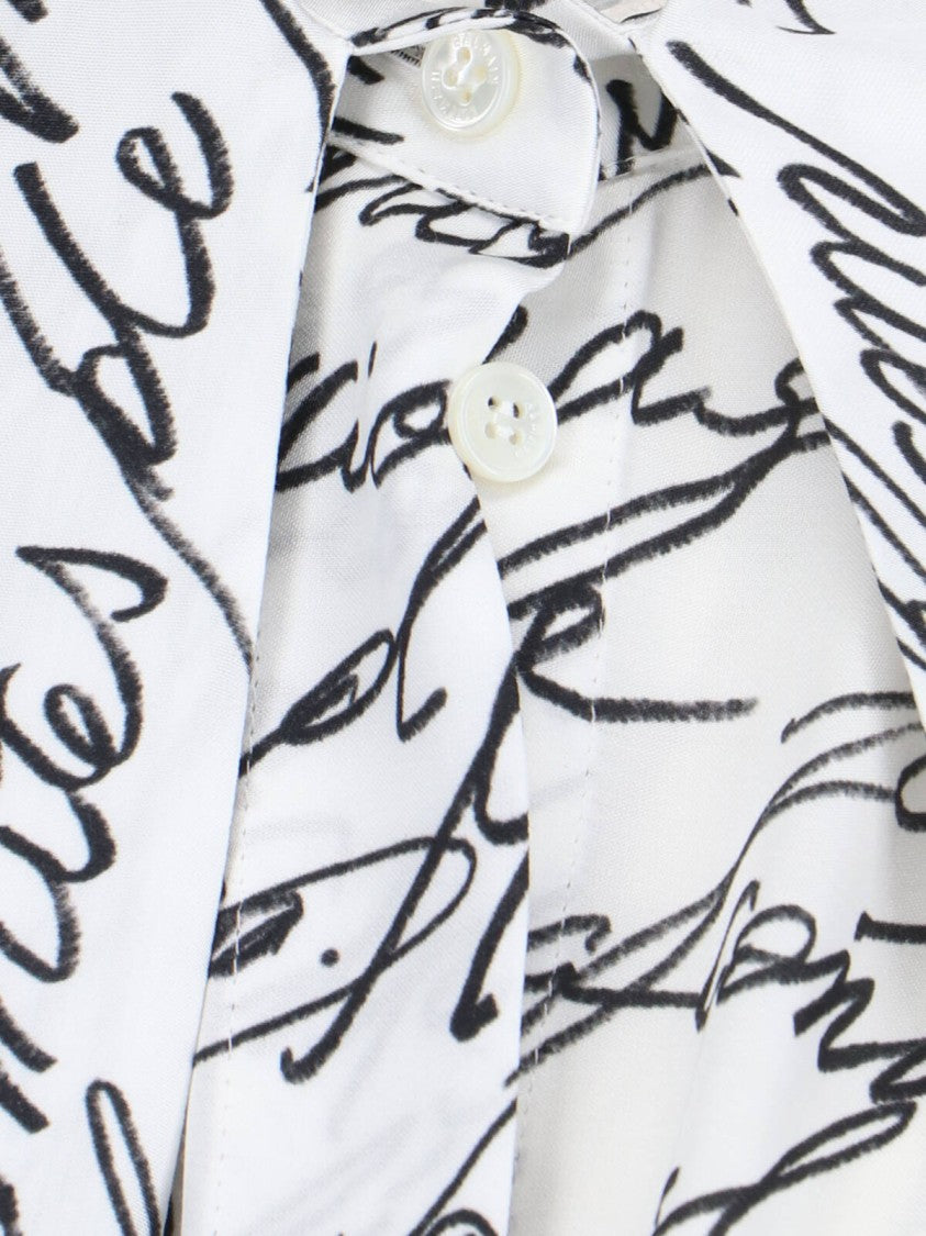 Balmain Lavallière Shirt – White