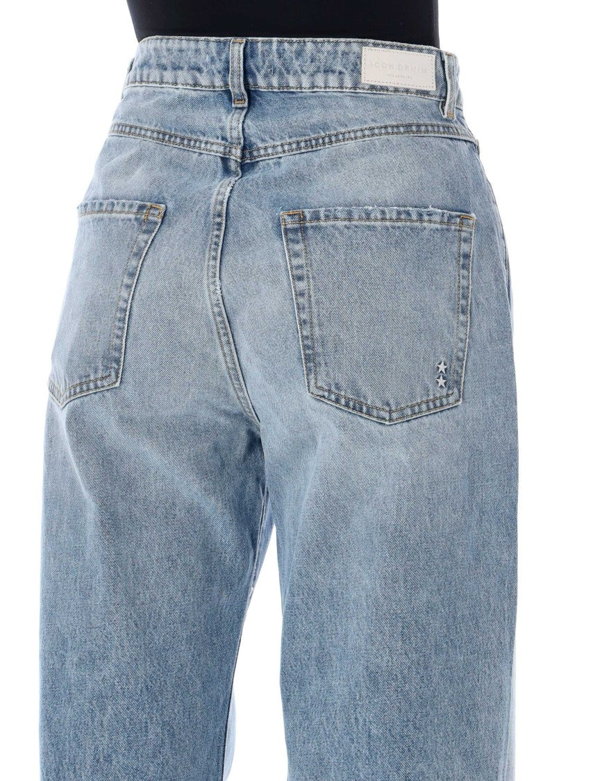 Icon Denim Debby Eclipse Wide-Leg High-Waist Jeans