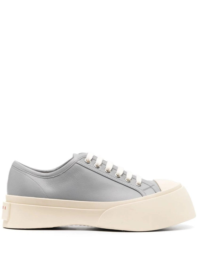 Marni Pablo Leather Flatform Sneakers