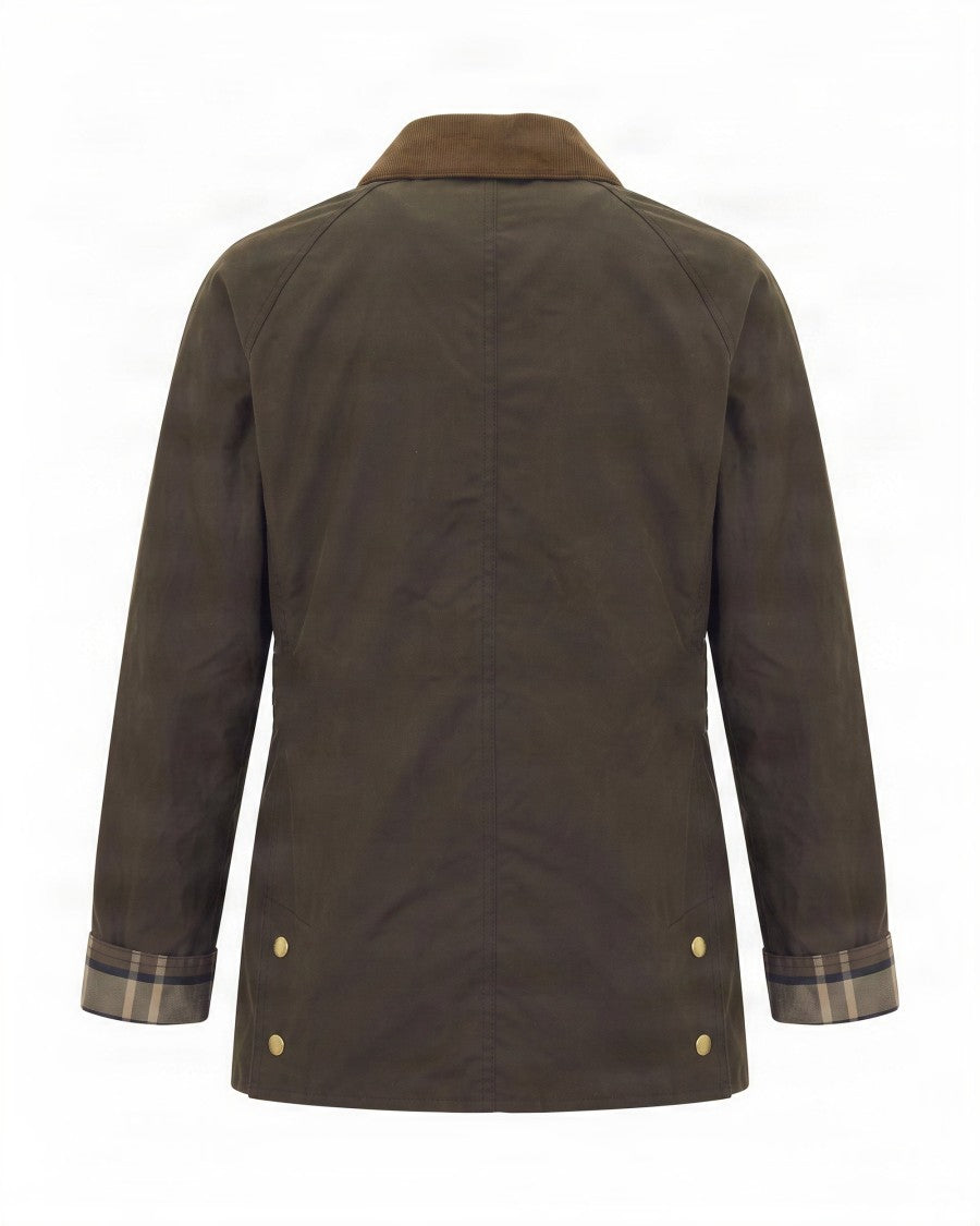Barbour Waxed Cotton Velvet Collar Jacket