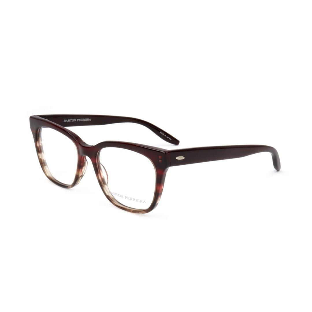 Barton Perreira Bp5088 511Ws Gradient Square Frame Eyeglasses With Metallic Accents