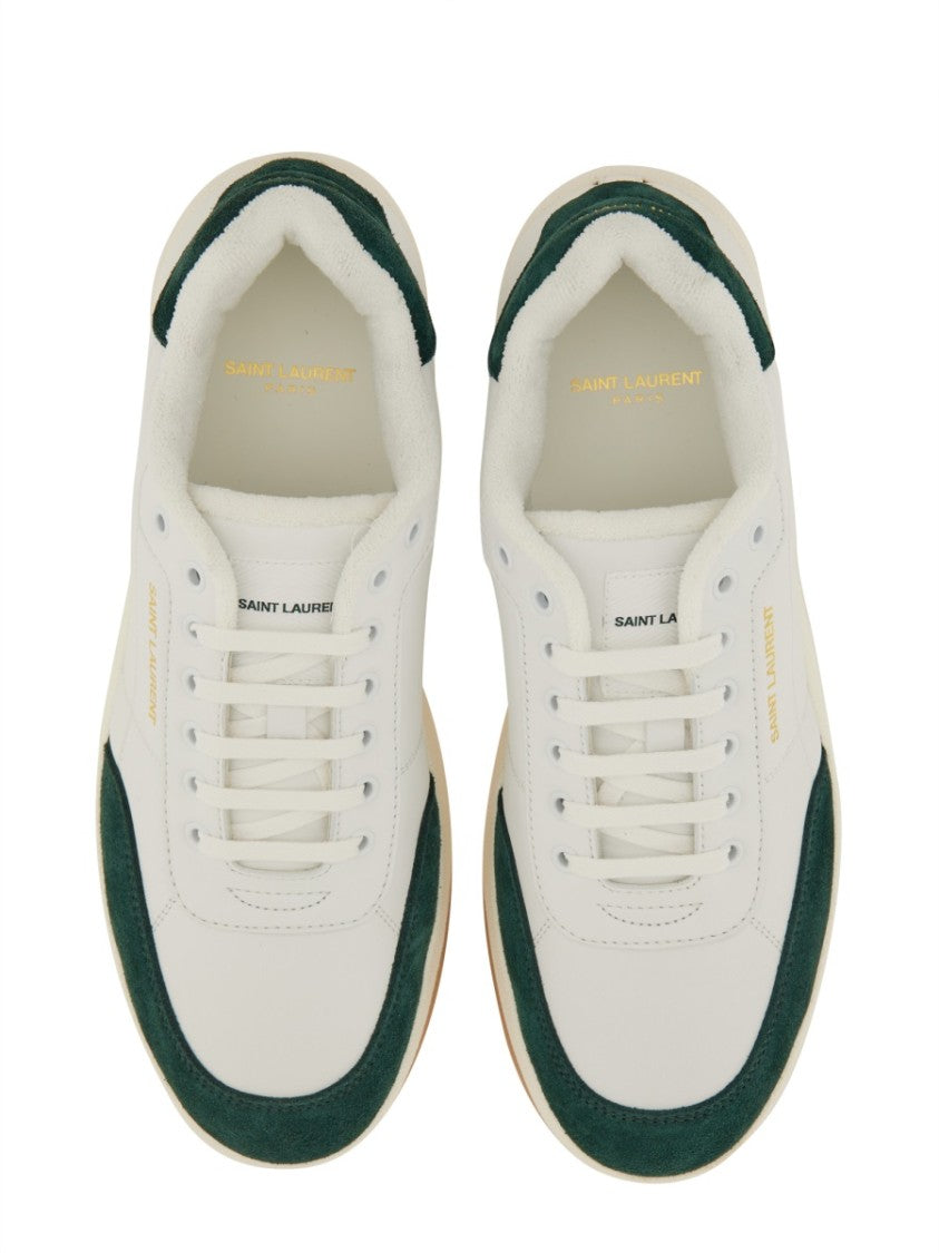 Saint Laurent Smooth Leather "Sl/61" Sneaker