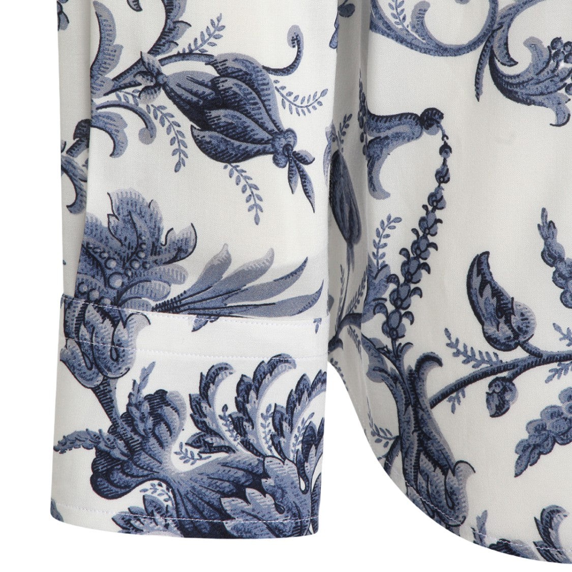 Etro Intricately Patterned Long-Sleeve Shirt With Classic Collar