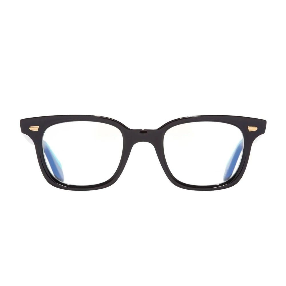 Cutler And Gross 9521 Square Acetate Eyeglasses With Turquoise Detailing
