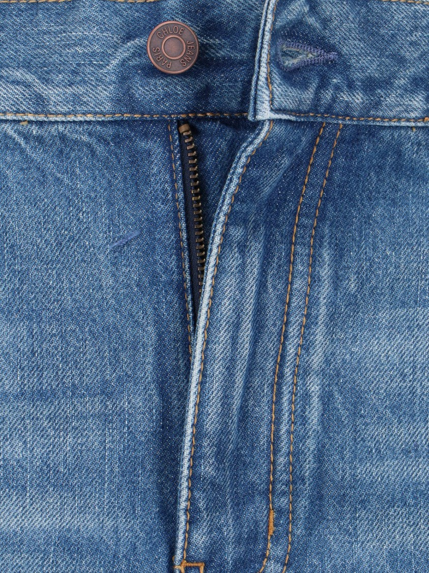 Chloé Flared Jeans – Blue