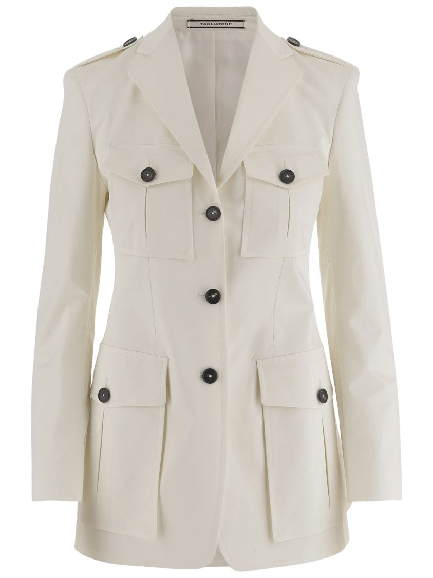Tagliatore Stretch Cotton Jacket