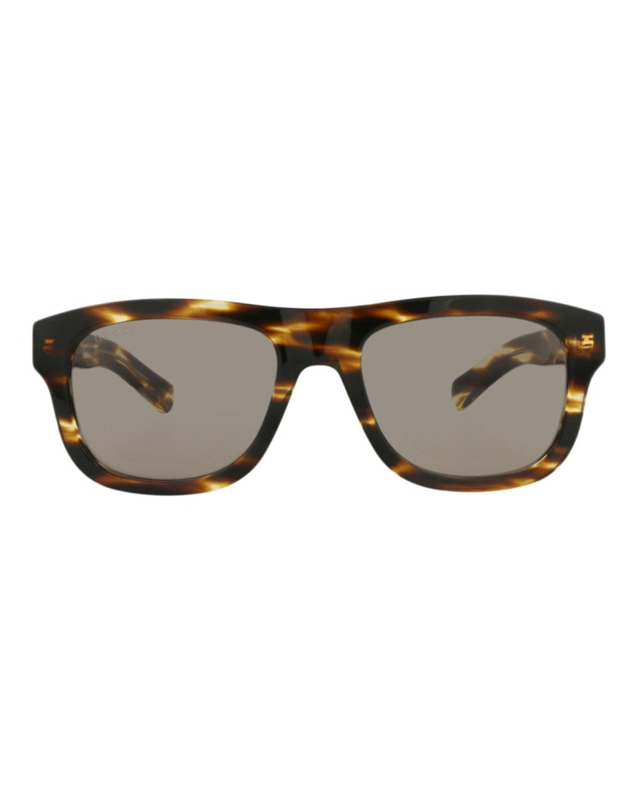 Gucci Square-Frame Recycled Acetate Sunglasses