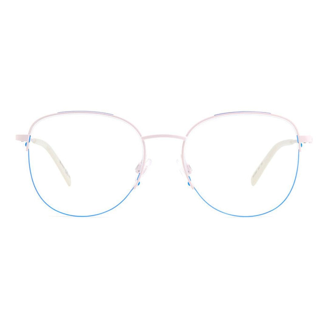 M Missoni Mmi 0085 Rounded Square Lenses With Subtle Gradient Metal Frame