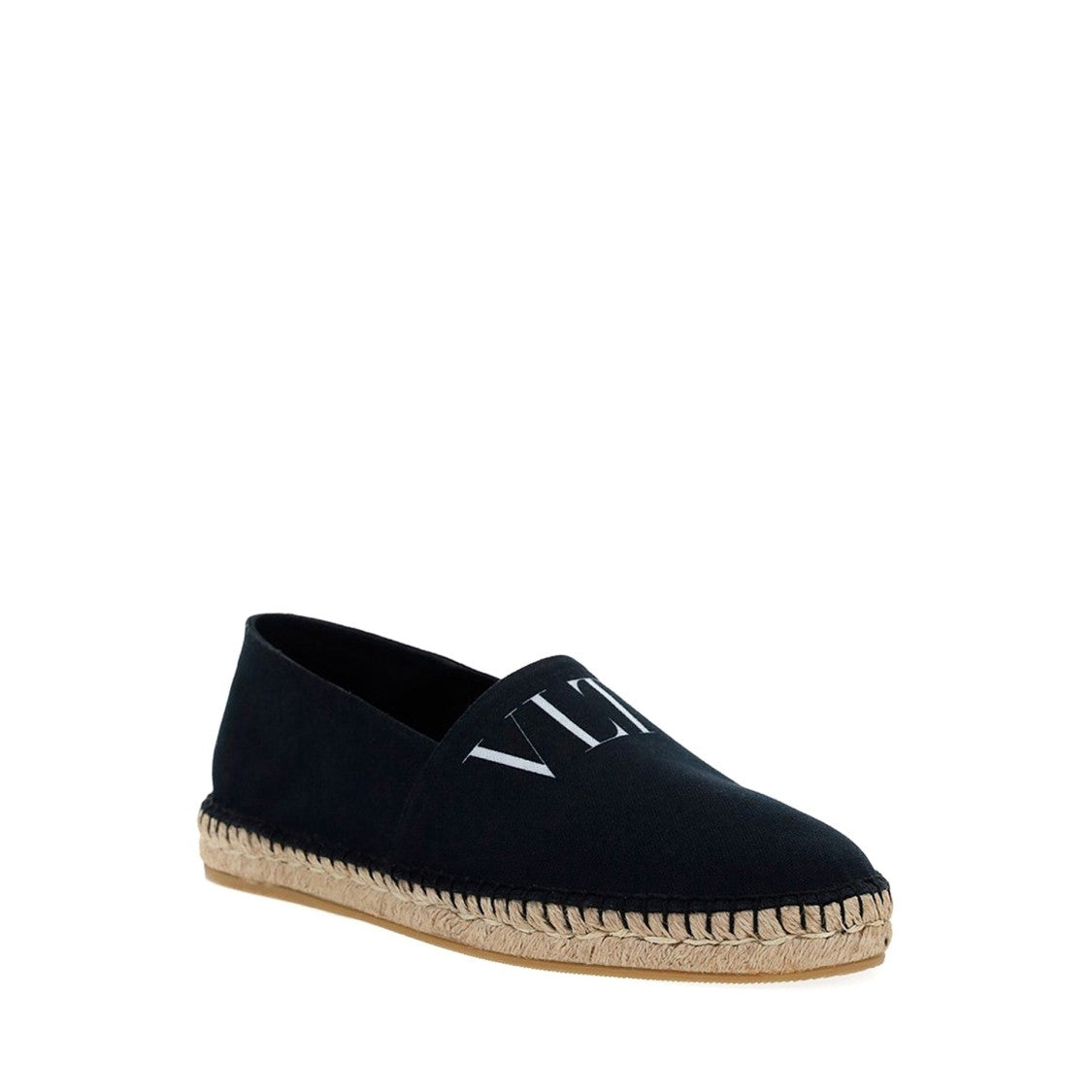 Valentino Canvas Logo Espadrillas