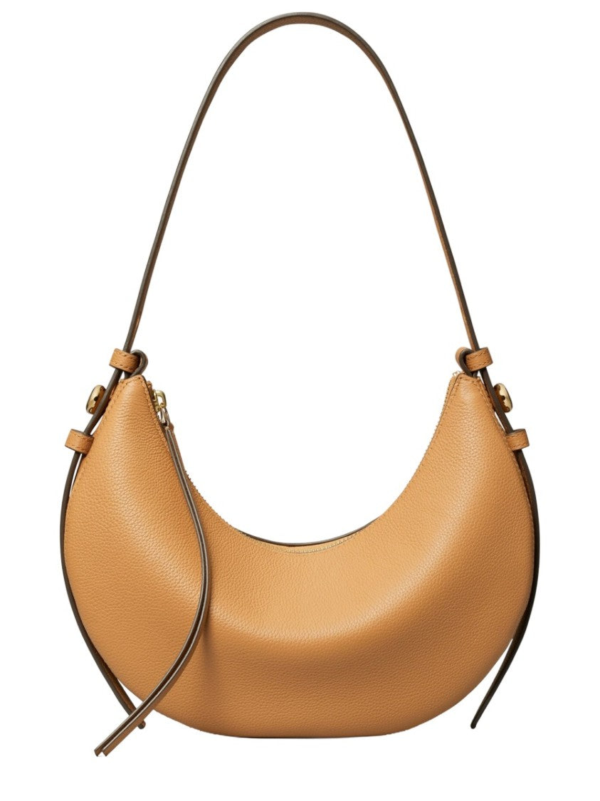 Tory Burch Crescent Textured Cow Leather Handbag