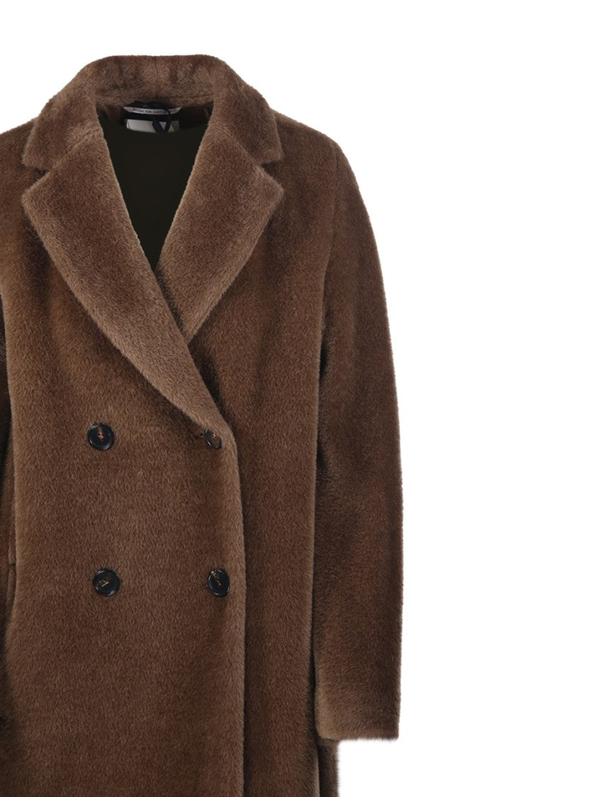 Max Mara Roseto Short Double Breasted Coat