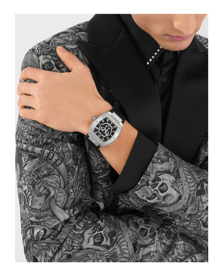Philipp Plein The Hexagon Phantom Silicone Watch