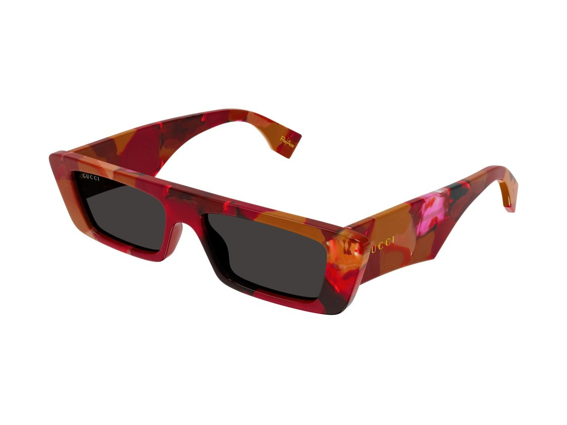 Gucci Gg1625s Marbled Oversized Square Sunglasses