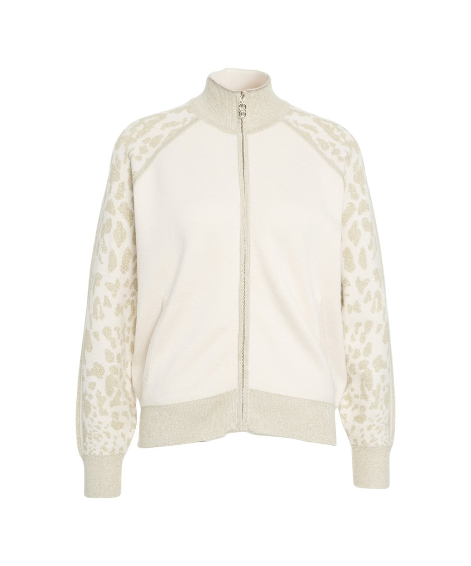 Liu Jo Animal Print Puffer Jacket