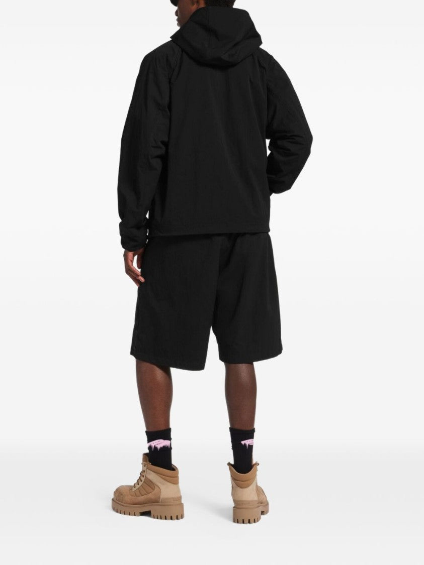 Balenciaga Hooded Technical Polyamide Jacket
