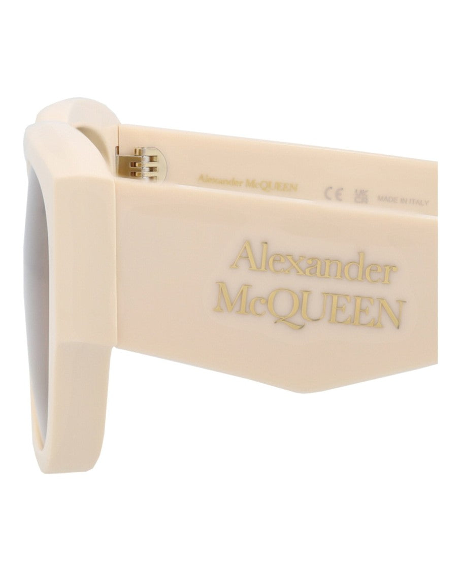 Alexander Mcqueen Square-Frame Recycled Acetate Sunglasses
