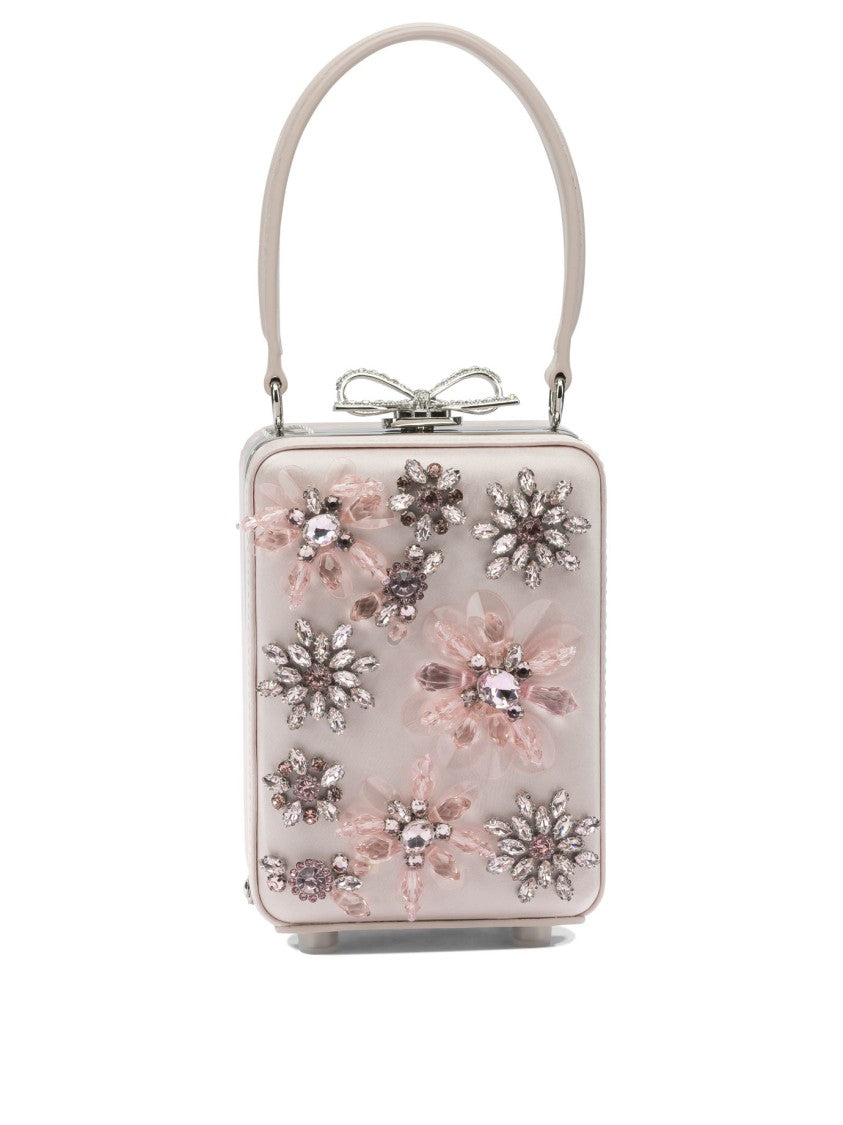 Self-Portrait Satin Mini Handbag