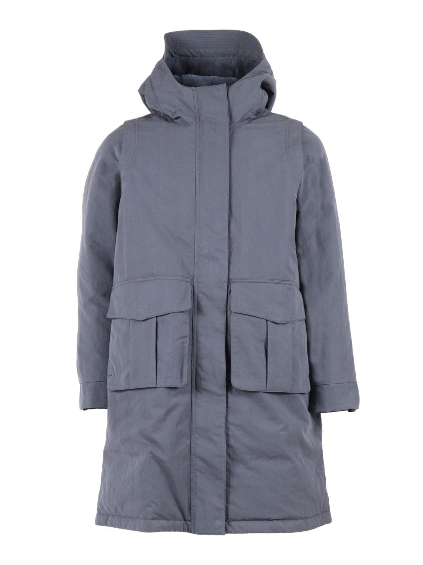 K-Way Brunil Cotton Feel Long Jacket