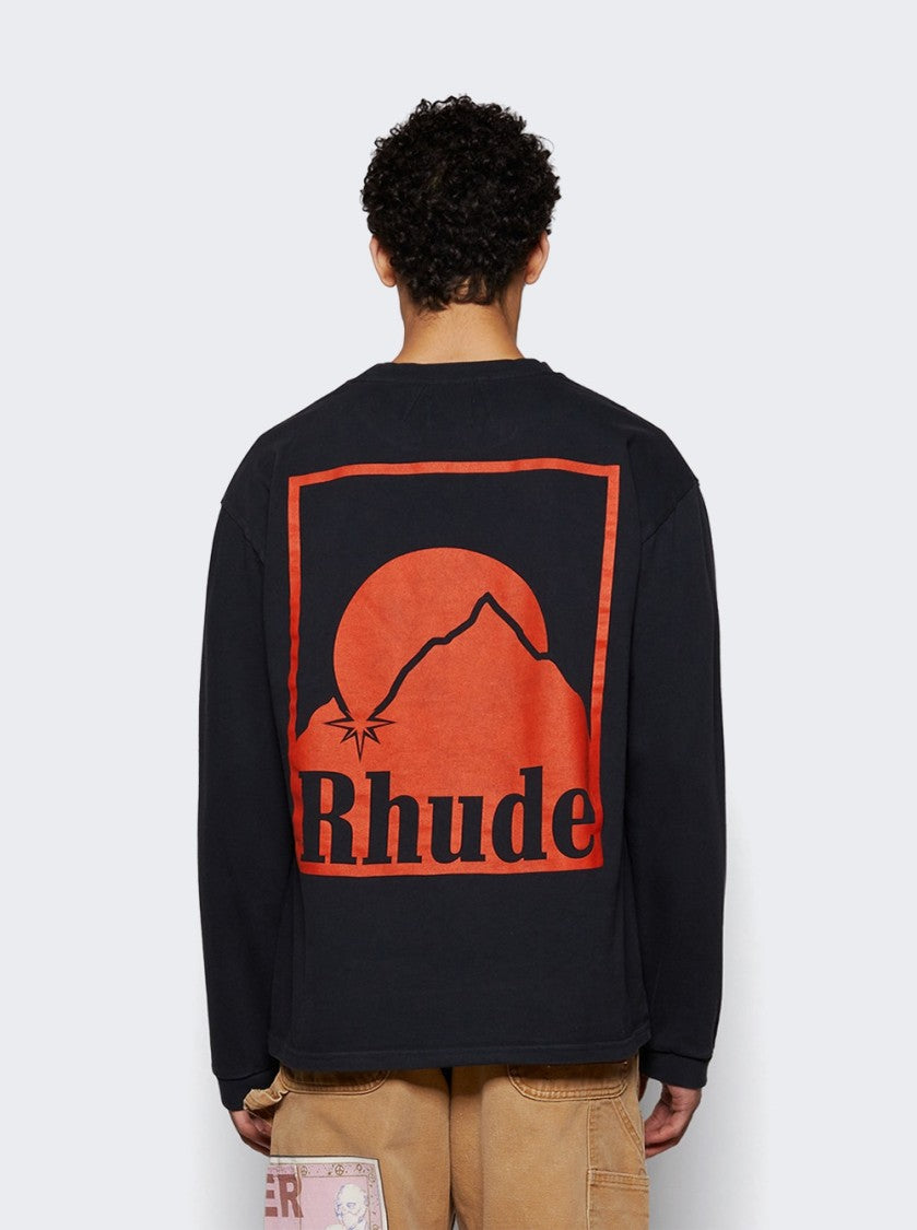 Rhude Moonlight Badge Tee Vintage Black