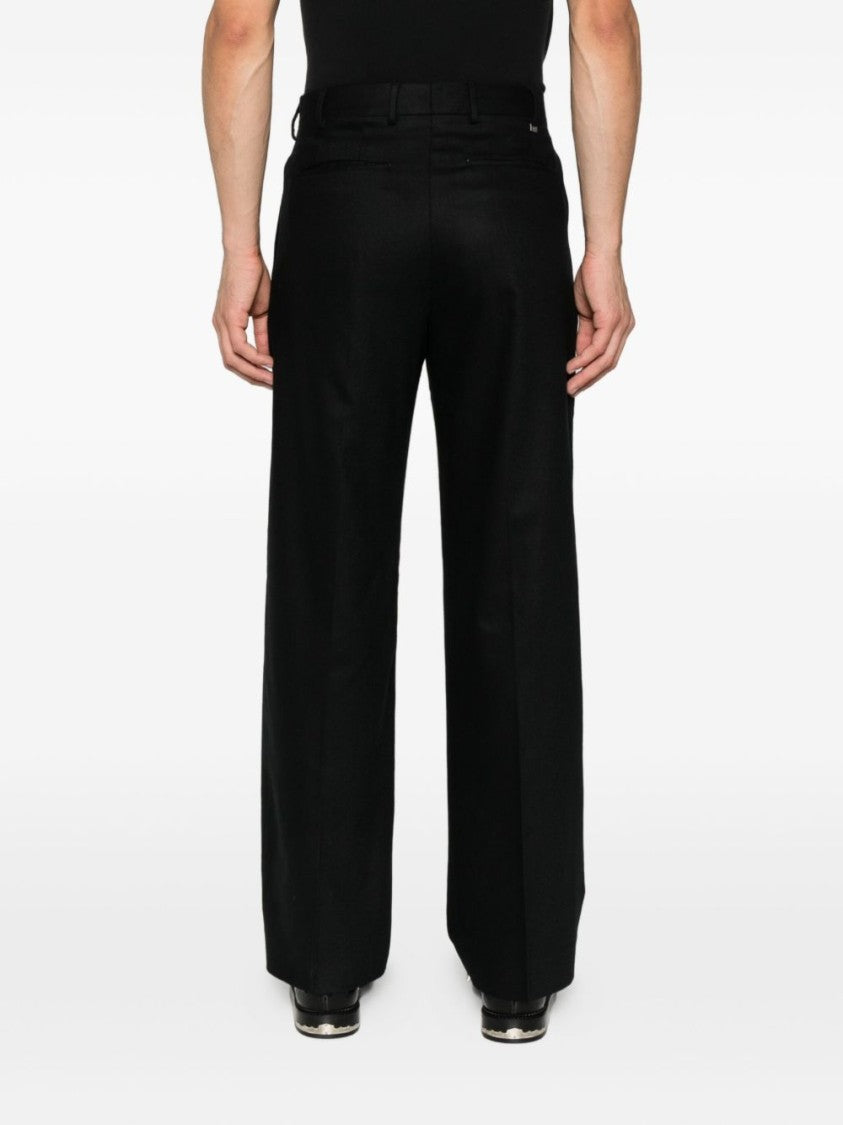 Pt Torino Straight-Leg Trousers In Wool-Cashmere Blend