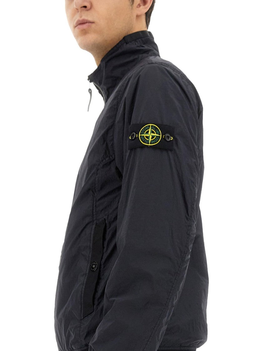 Stone Island Lightweight Black Nylon Jacket