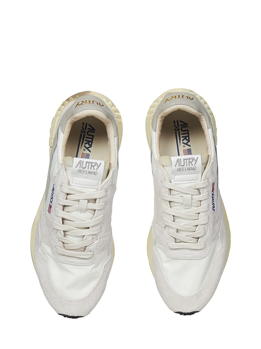 Autry White Leather Sneakers