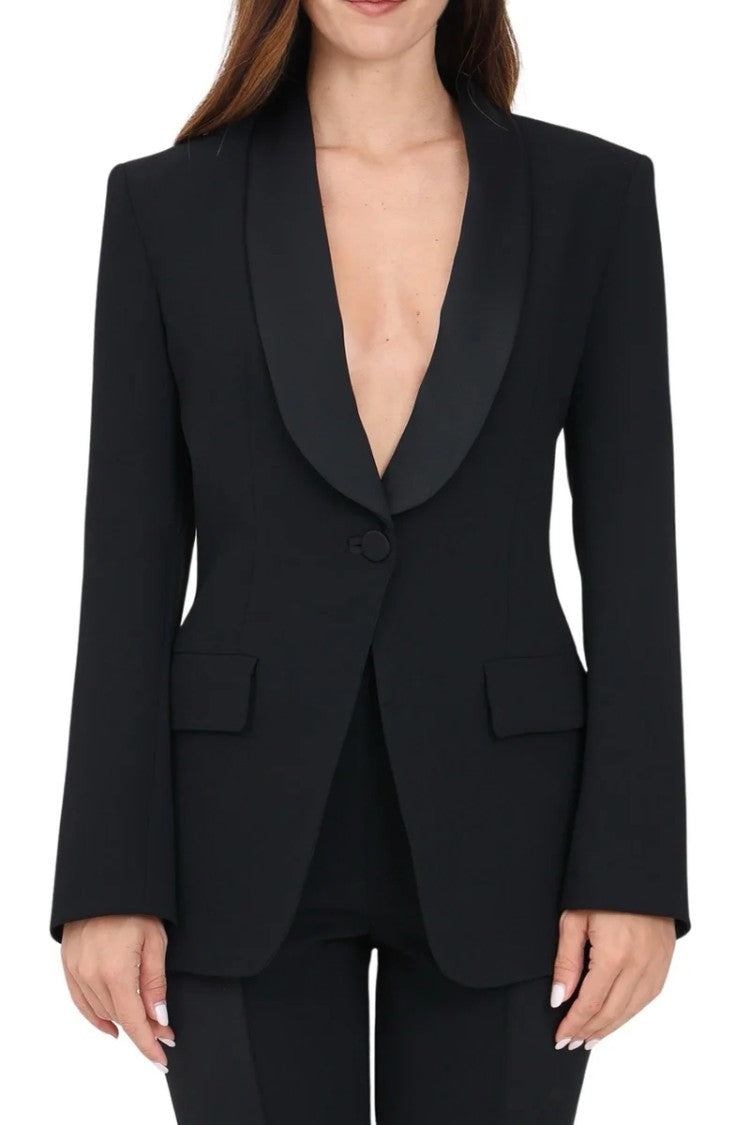 Simona Corsellini Tuxedo Jacket - Black