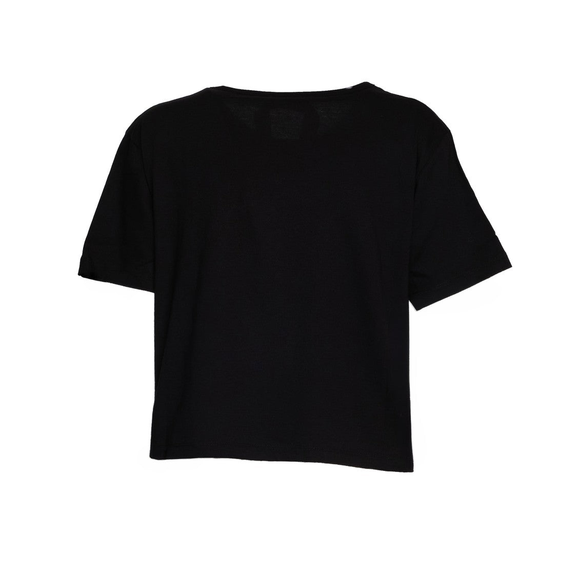 N°21 Cropped Shimmer Embellished Casual T-Shirt