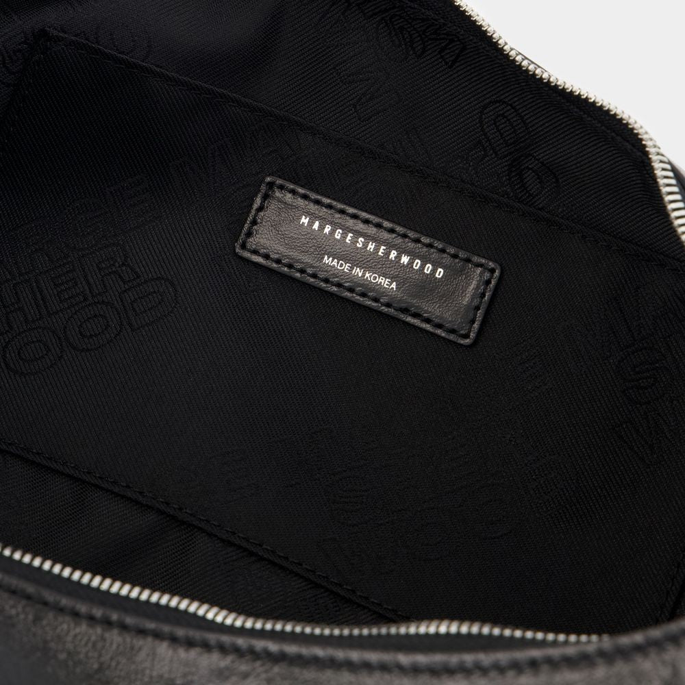 Margesherwood Large Shoulder Bag - Leather - Black