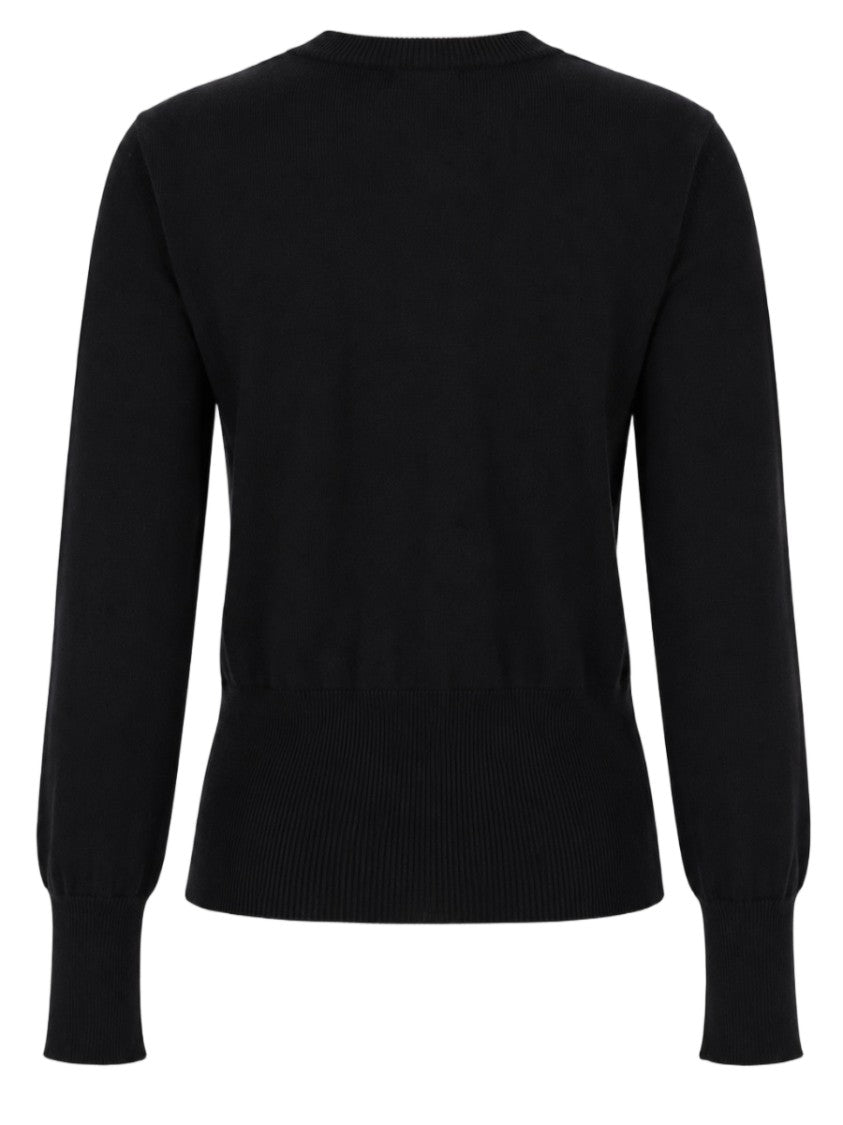 Vivienne Westwood Cardigan Sweater With Round Neckline And Embroidered Logo
