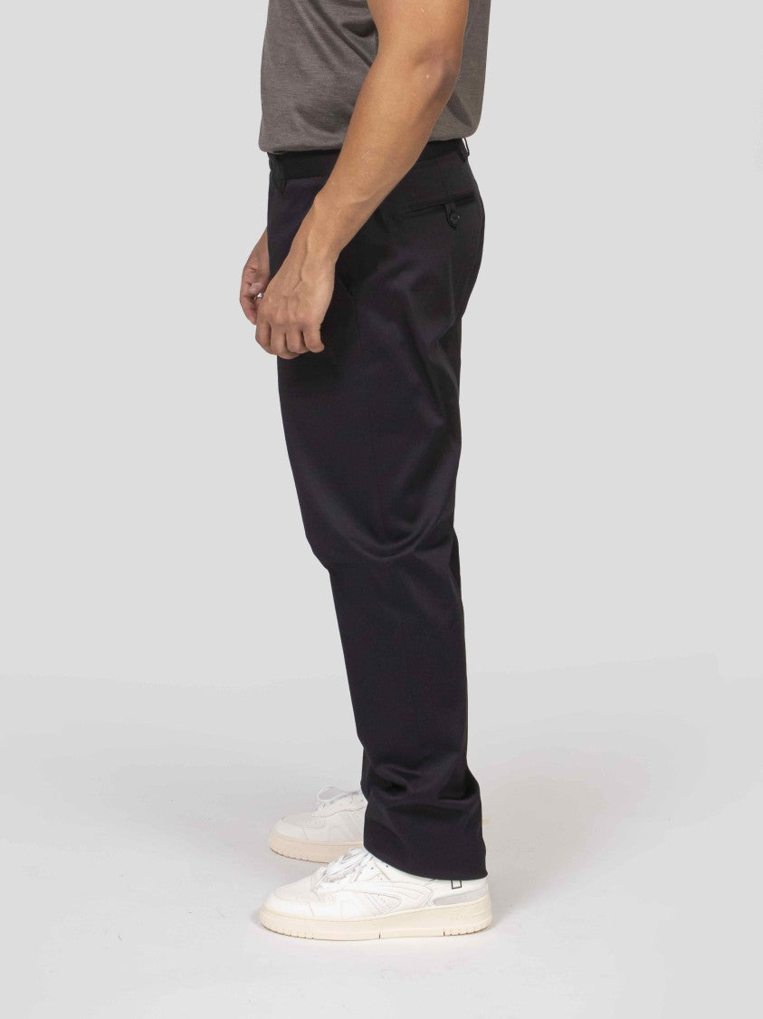Etro Roma Classic Waistband Straight-Leg Pants