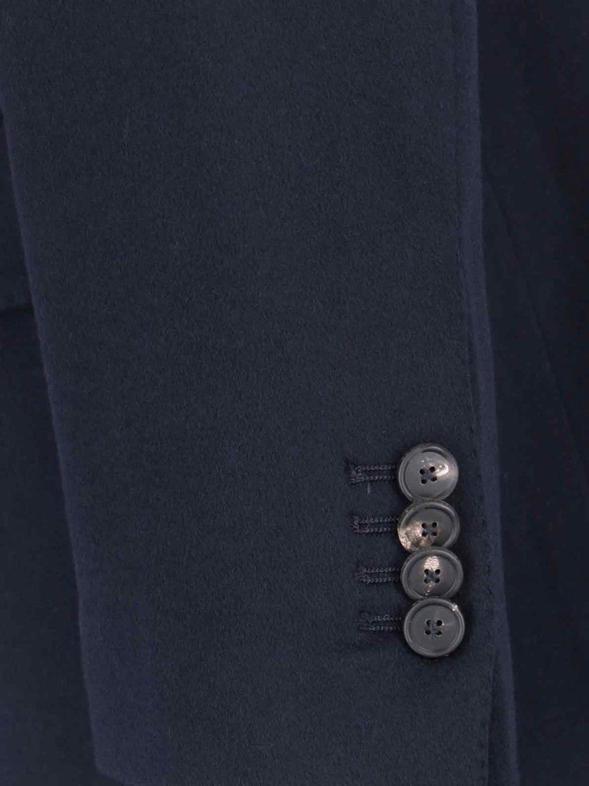 Tagliatore "Cecily" Cashmere Blazer – Navy Blue