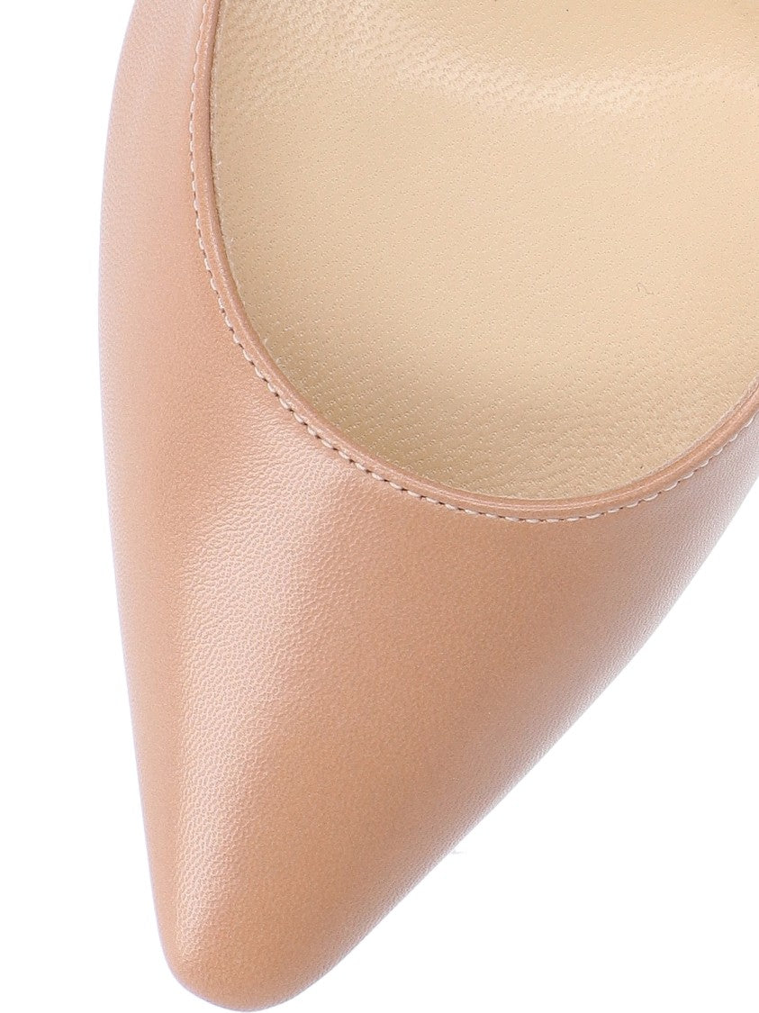 Jimmy Choo Pointed-Toe Pump With Mid-Height Stiletto Heel