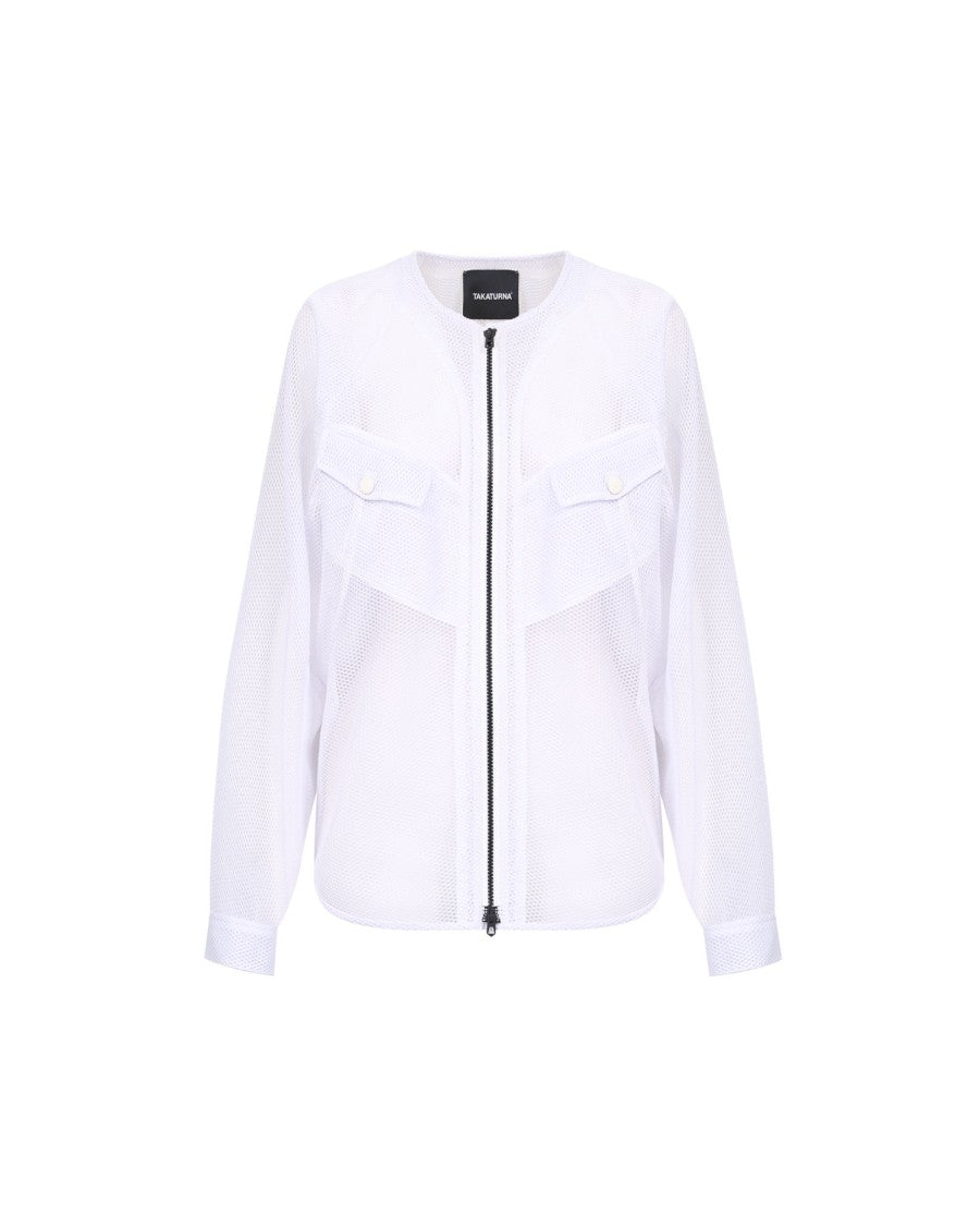 Takaturna Star White Mesh Jacket