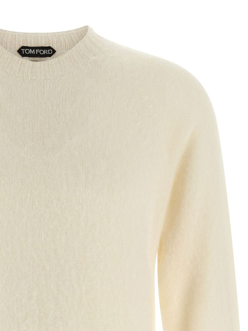 Tom Ford Finely Knit Cashmere Crew Neck Sweater