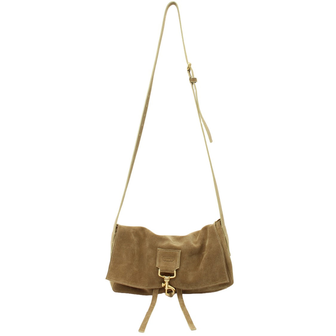 Radica Studio Buttery Suede Bag With Adjustable Drawstring