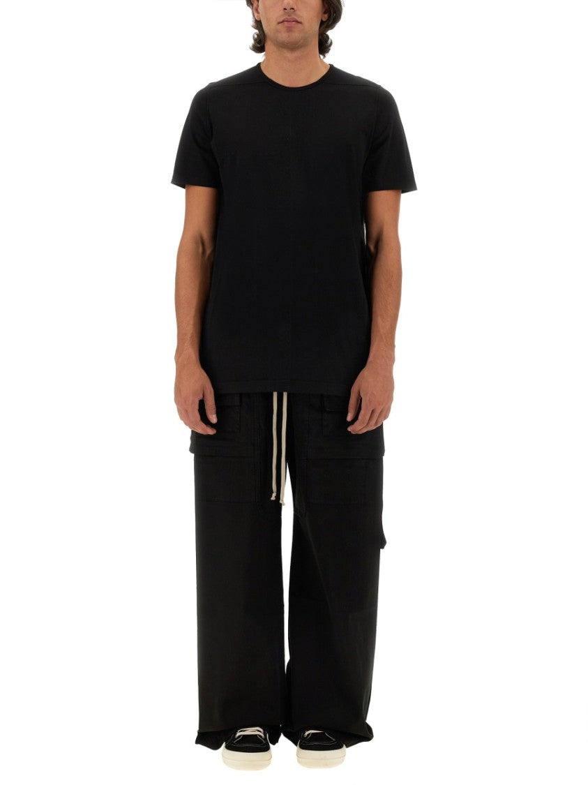 Drkshdw By Rick Owens Minimalist Black Regular Fit T-Shirt