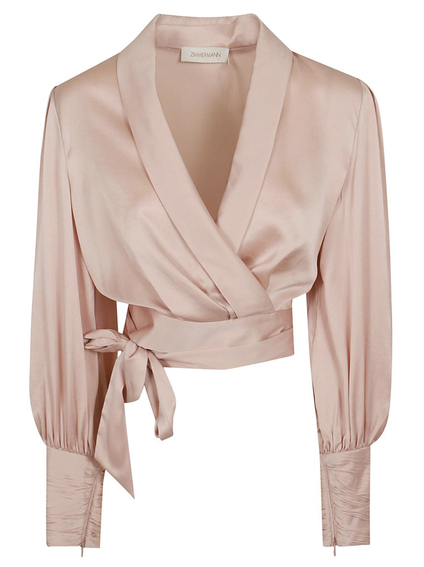 Zimmermann Silk Topwear With Flowing Fit