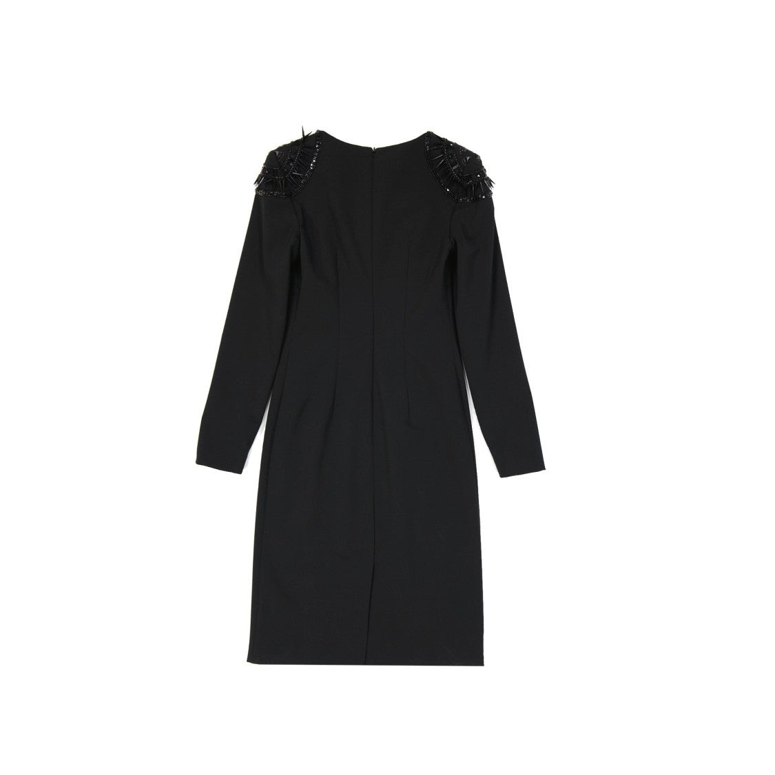 Alberta Ferretti Knee-Length Wool Blend Dress