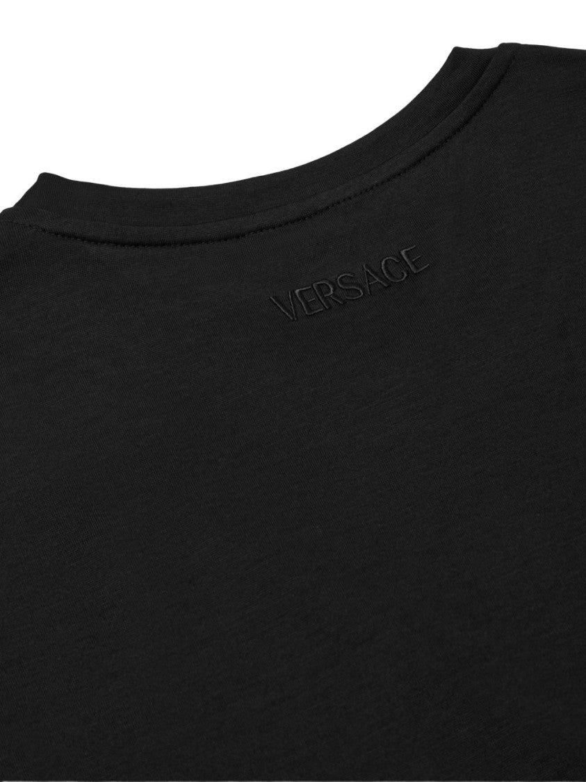 Versace Silk-Cotton Blend Top