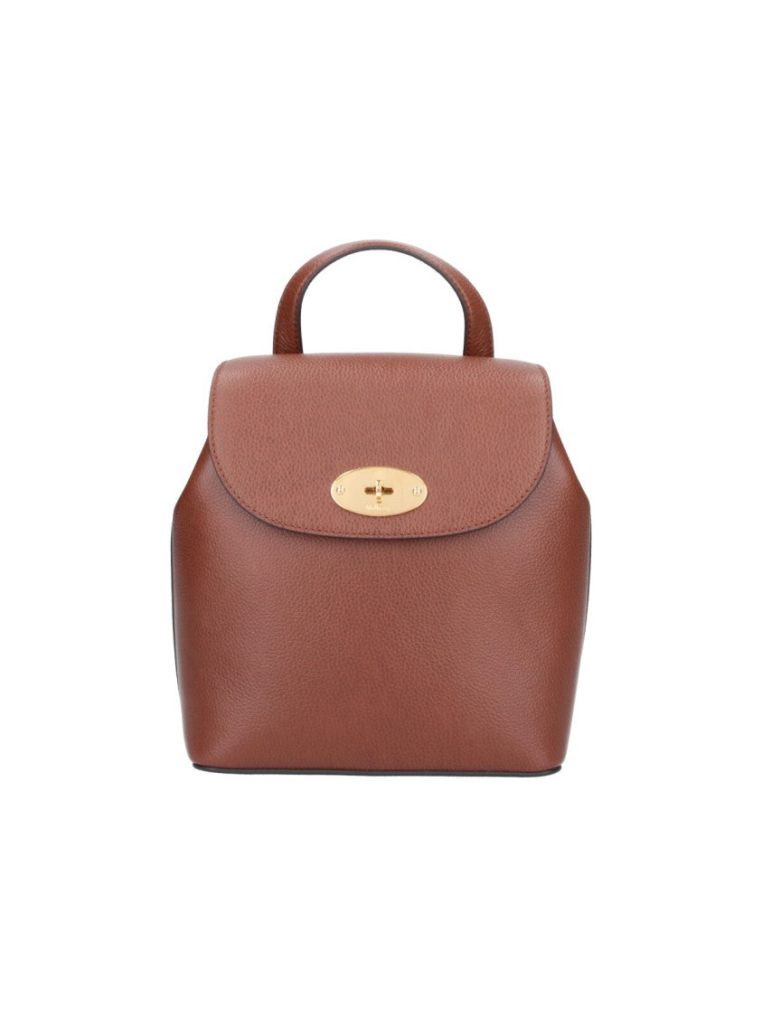 Mulberry Brown Bayswater Leather Mini Backpack