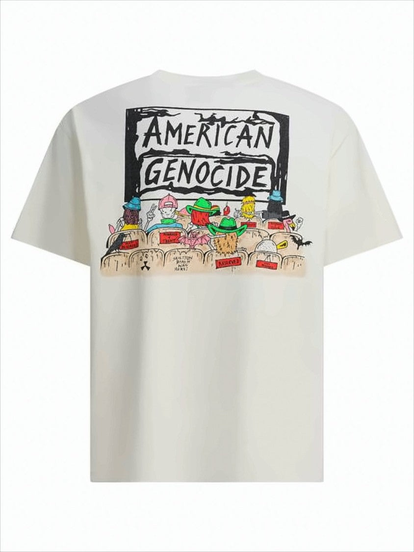 Gallery Dept. Relaxed-Fit Graphic Print T-Shirt With Theater Characters